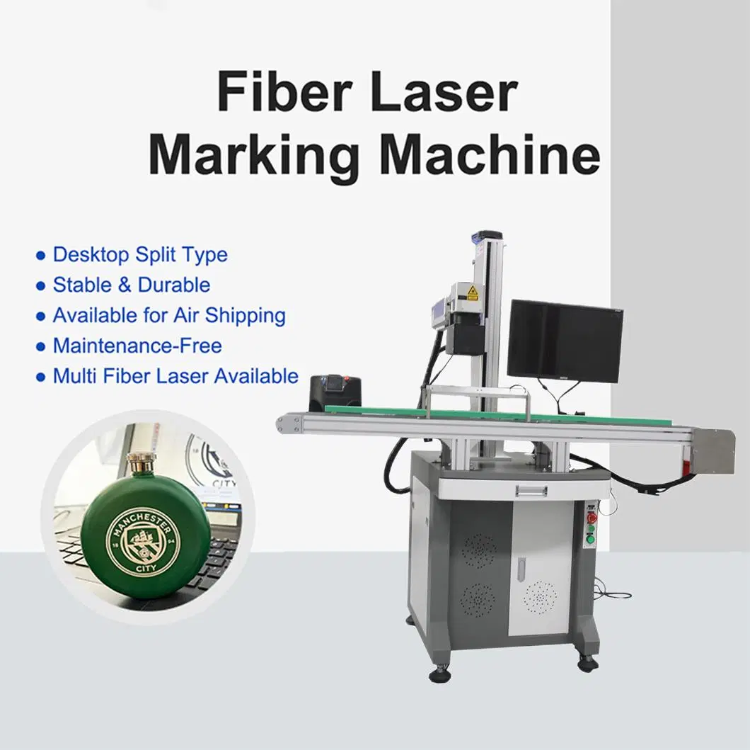 Good Price 20W 30W 50W 100W Optical Fiber Fibre Laser Marking Machine