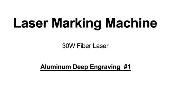50W Hot Sales Mini Split Fiber Laser Marking Machine Mark Carbon Steel