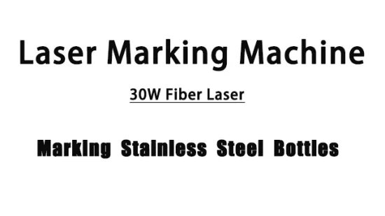 20W Hot Sales Mini Split Fiber Laser Marking Machine Mark Stainless Steel