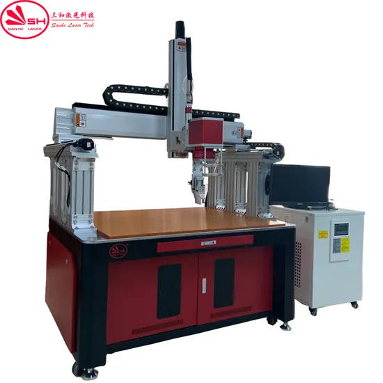 1500W 2000W 3000W Automatic Prismatic Lithium Battery Pack Aluminum Nickel Busbar Fiber Continuous Laser Welding Machine Welder