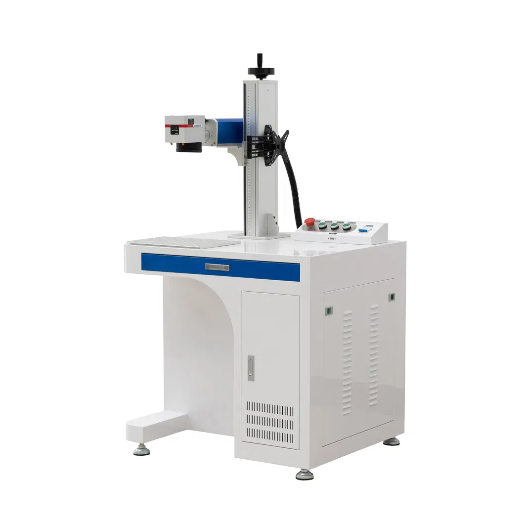 50W 60W Laser Metal Engraving Cutting Fiber Laser Marking Machine for Gobo Ring Necklace Metal Jewelry Gold Silver Jewellery