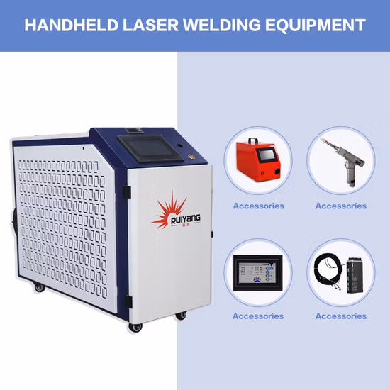 Handheld Fiber Laser Welding Machine-1500W/2000W Welder Price, Manufacture Factory of Hand Held Spot, Seam Welding for Metal/Stainless Steel/Aluminum/Copper