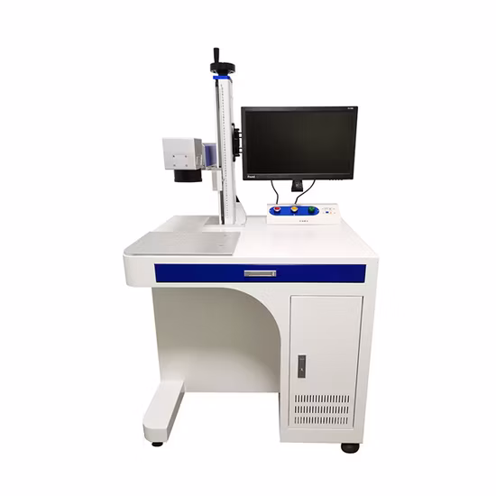 Easy to Operate Split Mini 20W/30W/50W/60W/100W Jpt M7 M8 IP 3D Mopa Color Fiber Laser Marking Machine for Metal Nonmetal
