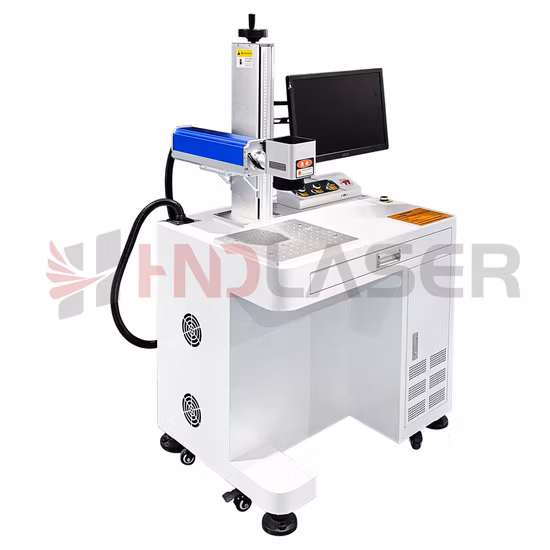 Portable High Quality 20W 30W 50W 100W Laser Engraver Fiber Laser Marking Engraving Machine for Metal Jewelry Gold Silver Marking for Sale